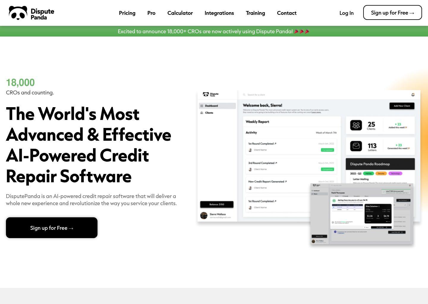 Dispute Panda：AI驱动的信用修复软件