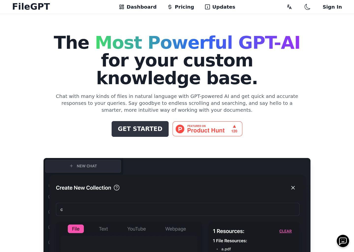 FileGPT 智能文件对话助手