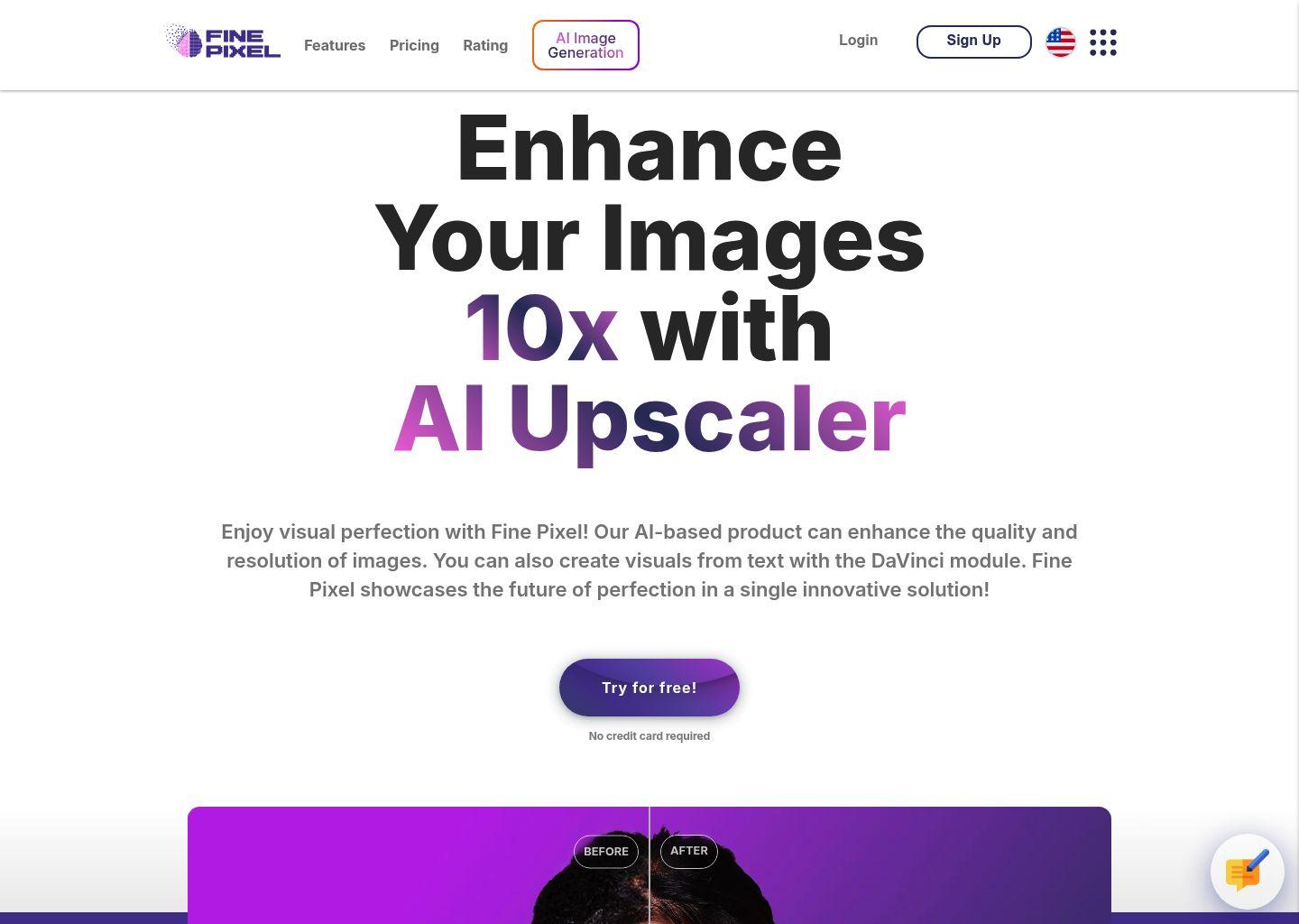 Fine Pixel：AI 图片放大与生成工具