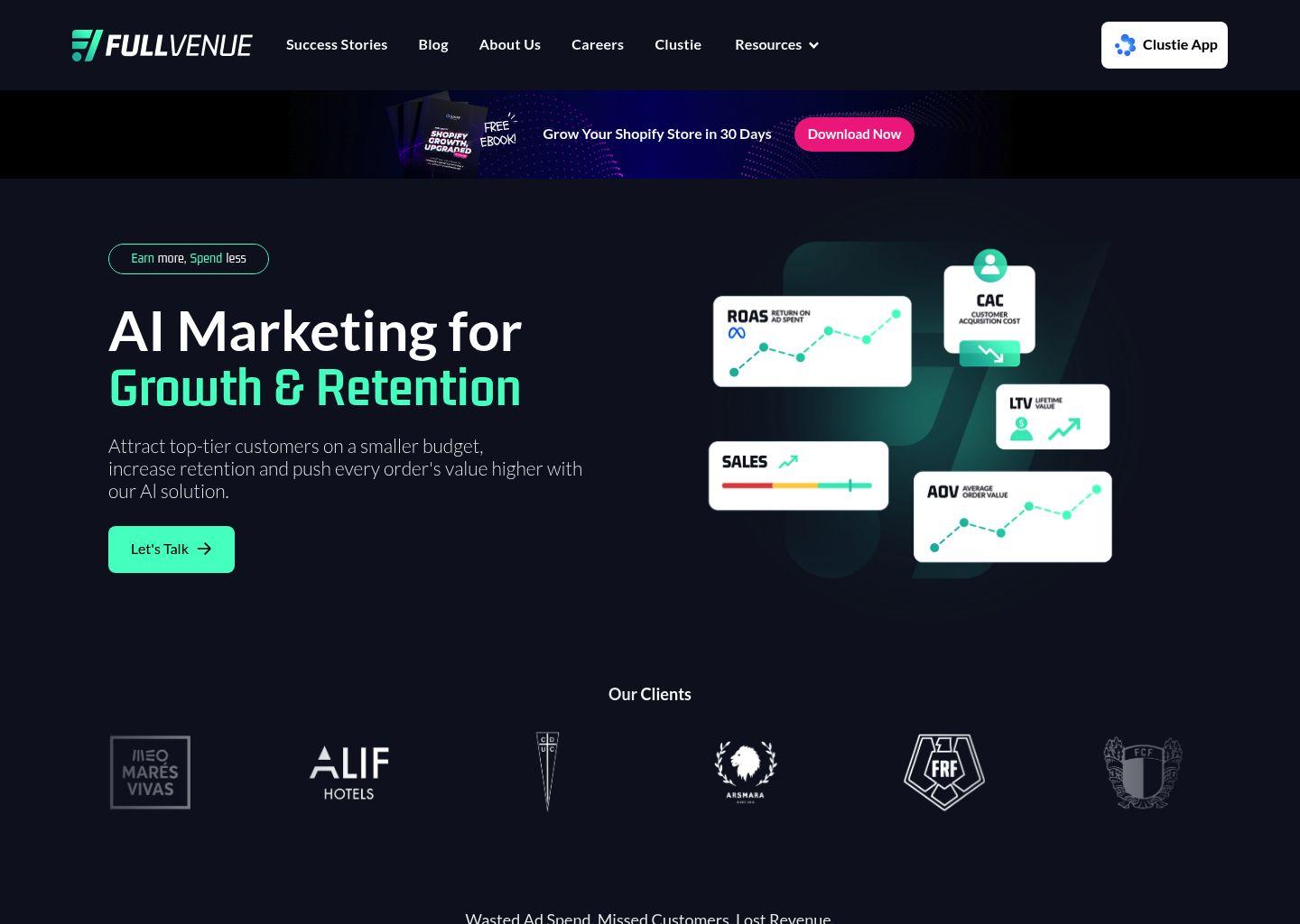 FULLVENUE:基于第一方数据的AI营销增长与留存平台