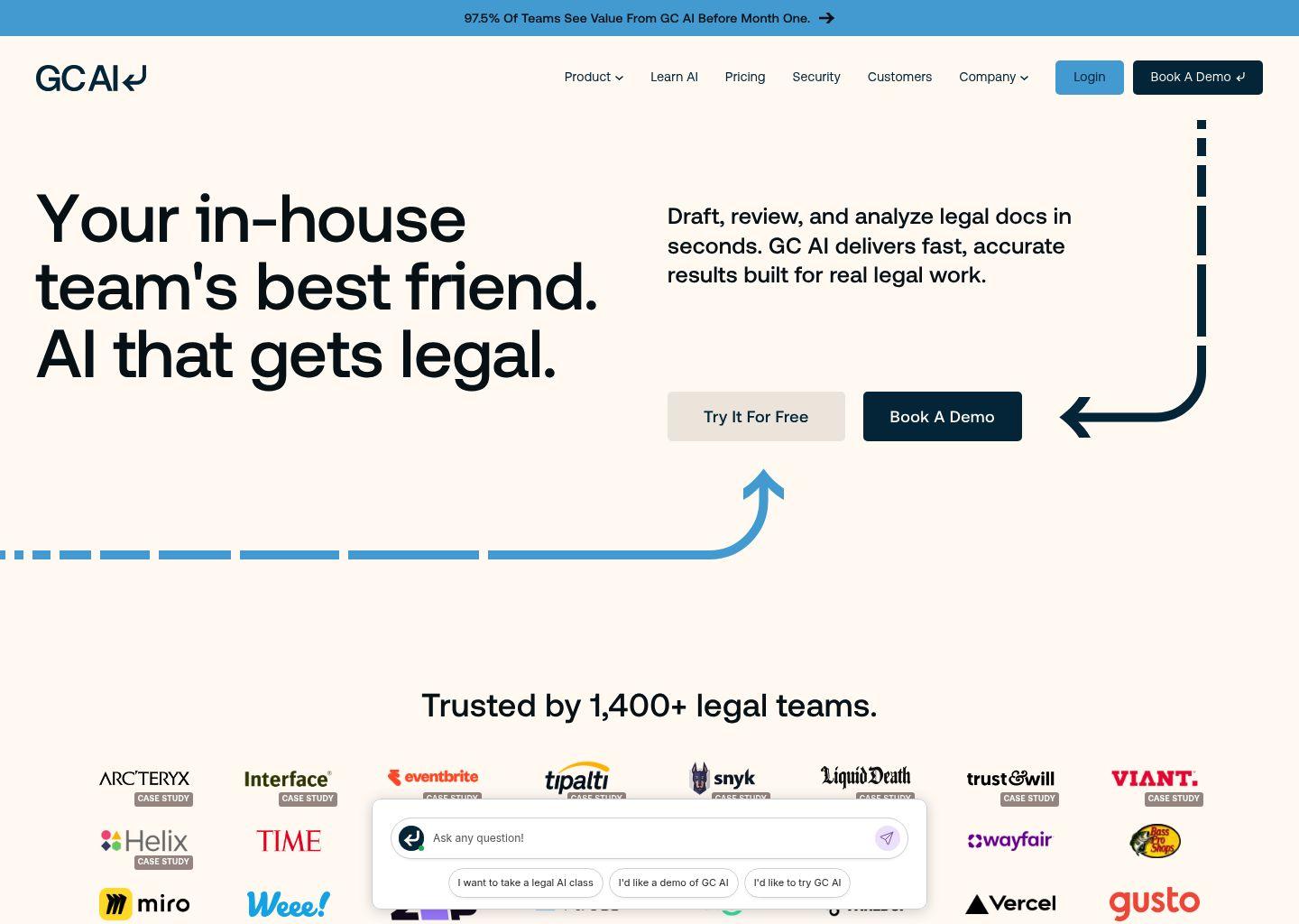 GC AI：面向企业法务团队的专业AI平台