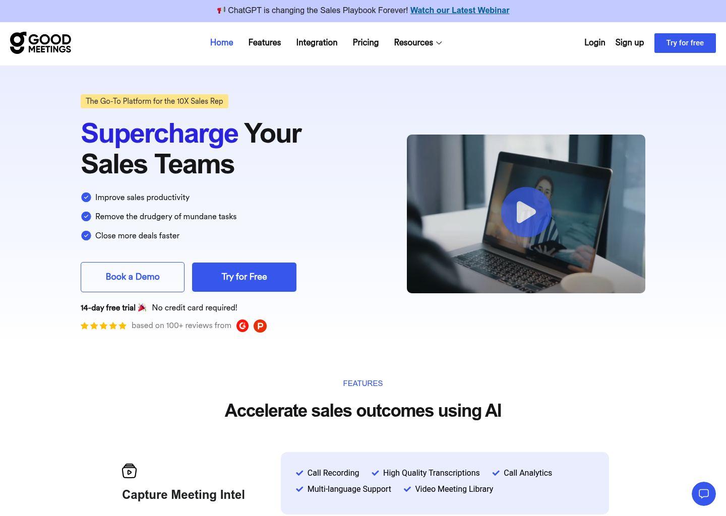 Goodmeetings 智能会议助手
