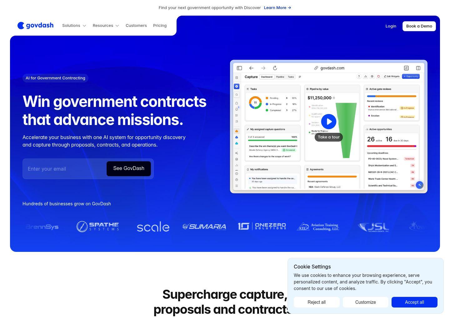 GovDash:面向政府合同的AI业务拓展平台