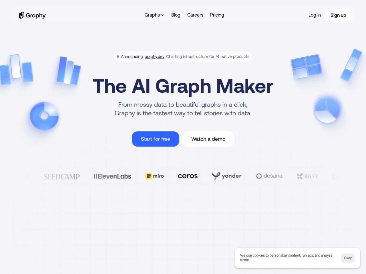 Graphy 在线图表生成工具：用 AI 一键生成精美数据图