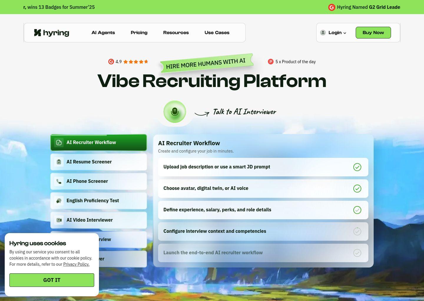 Hyring：智能AI招聘软件与面试助手