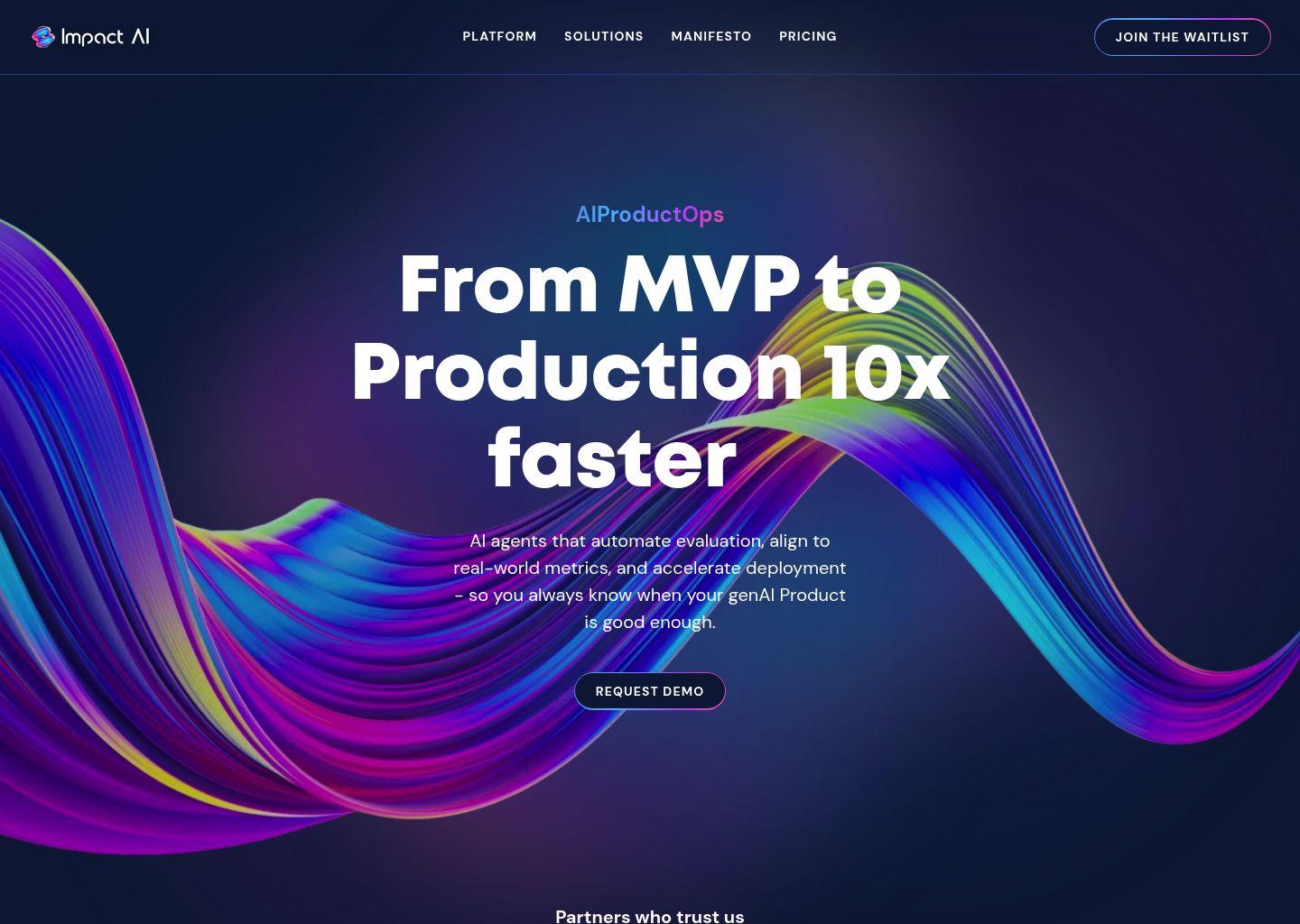 Impact AI：面向高绩效团队的全生命周期 AI 产品评估与运营平台