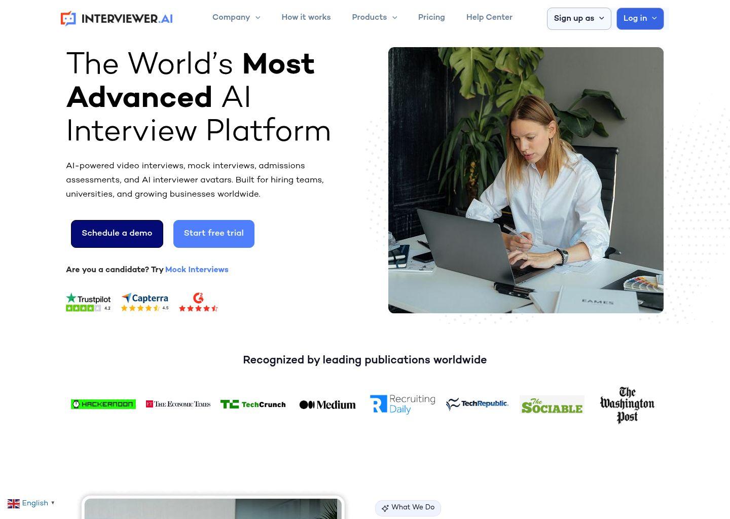 Interviewer.AI 智能视频面试平台