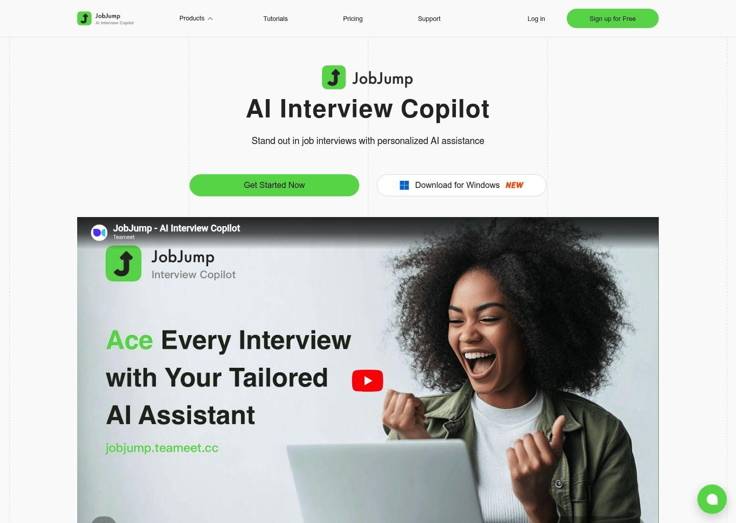 JobJump - AI 面试副驾
