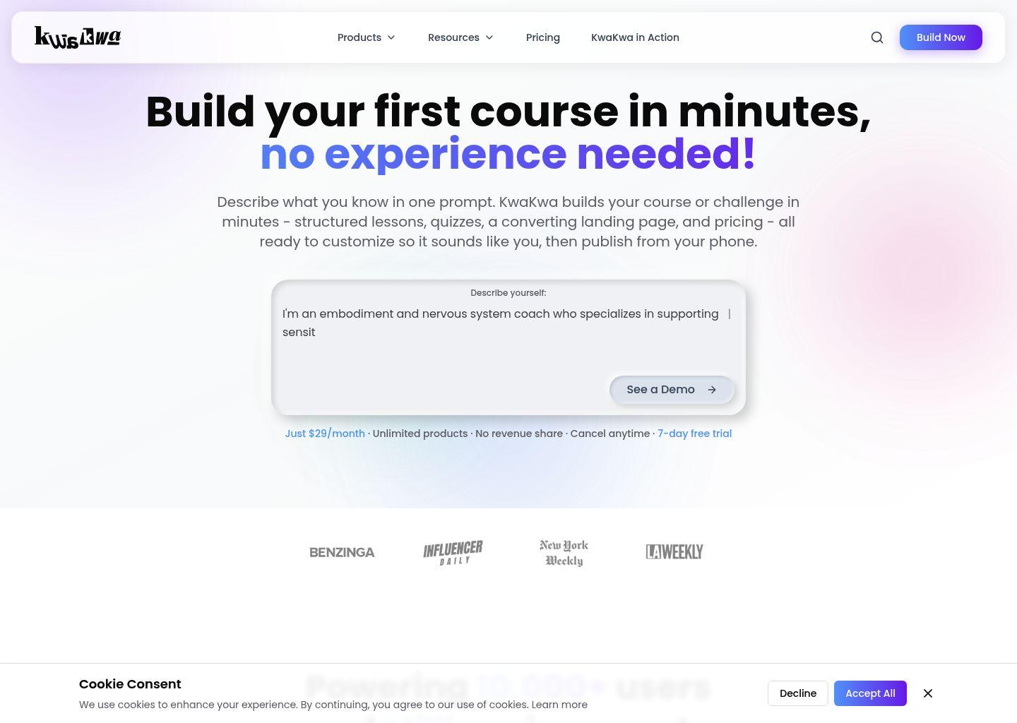 KwaKwa 在线课程生成平台