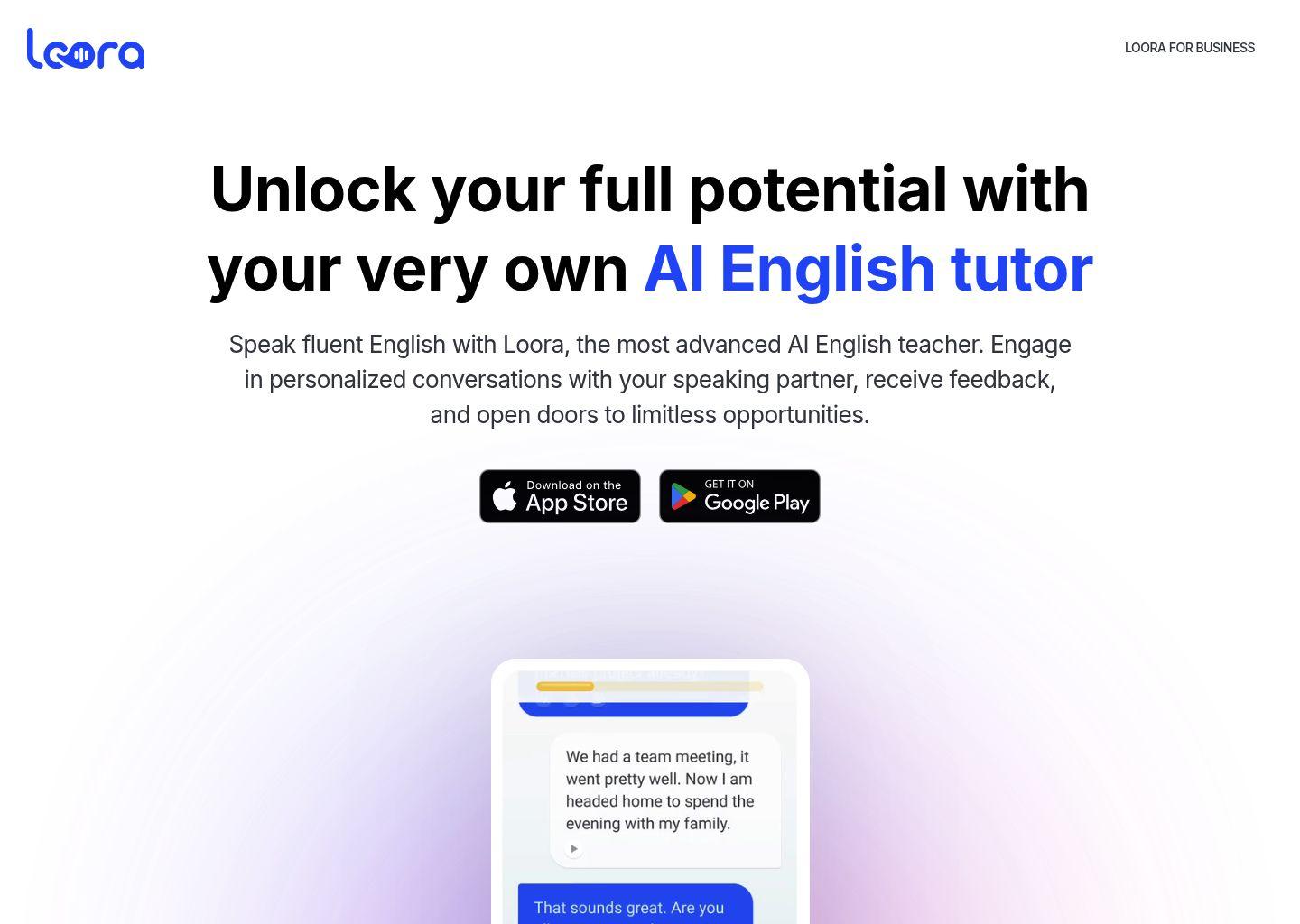 Loora AI 英语口语私教应用