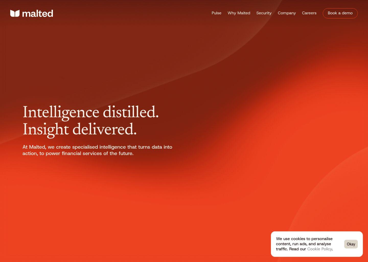 Malted 金融服务专用智能平台