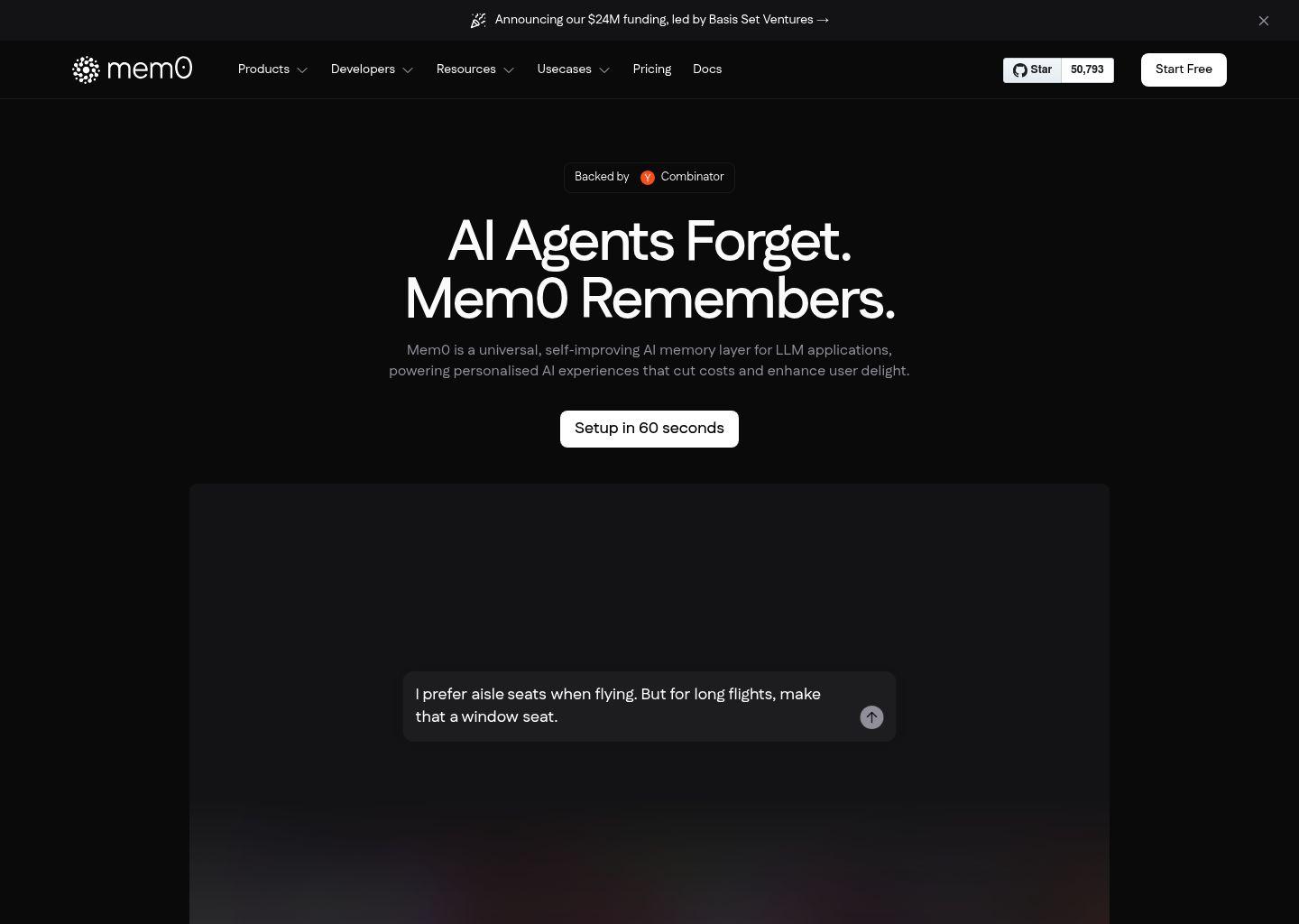 Mem0：为你的 AI 应用打造通用记忆层