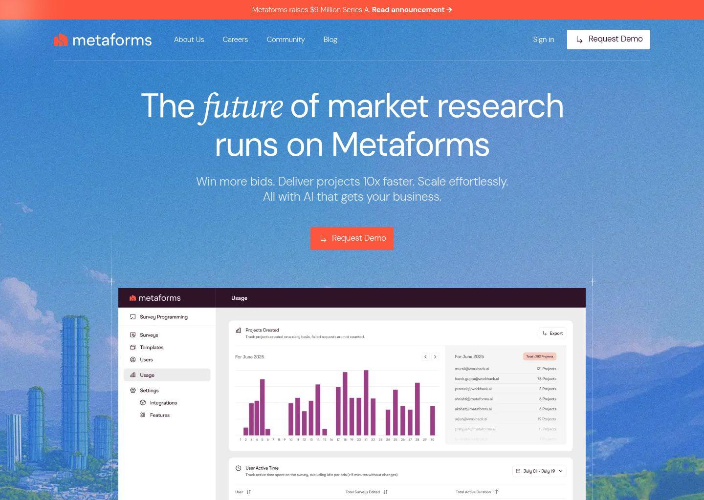 Metaforms：面向市场调研机构的AI运营平台