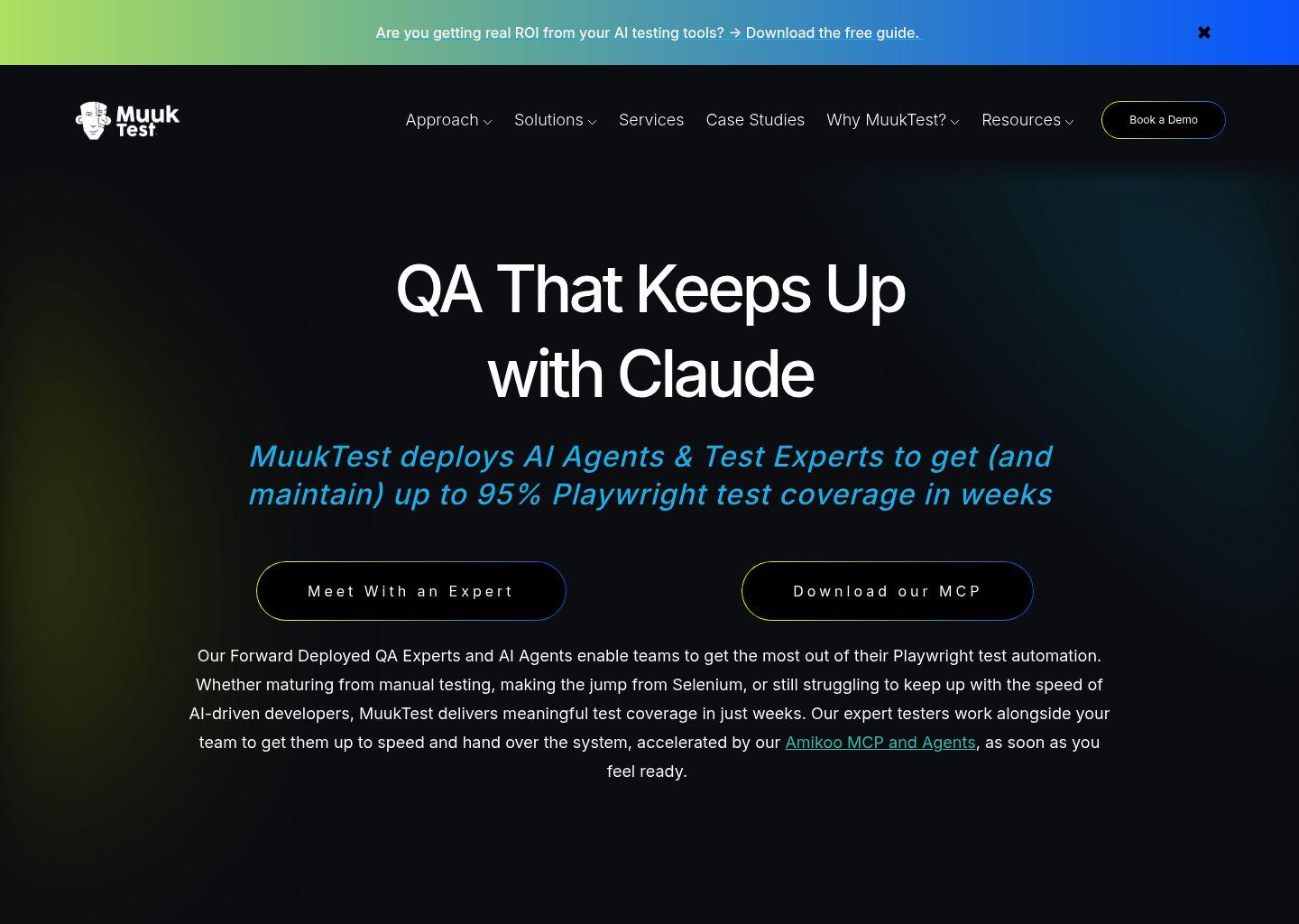 MuukTest：用AI在数周内实现95%测试覆盖率的智能QA平台