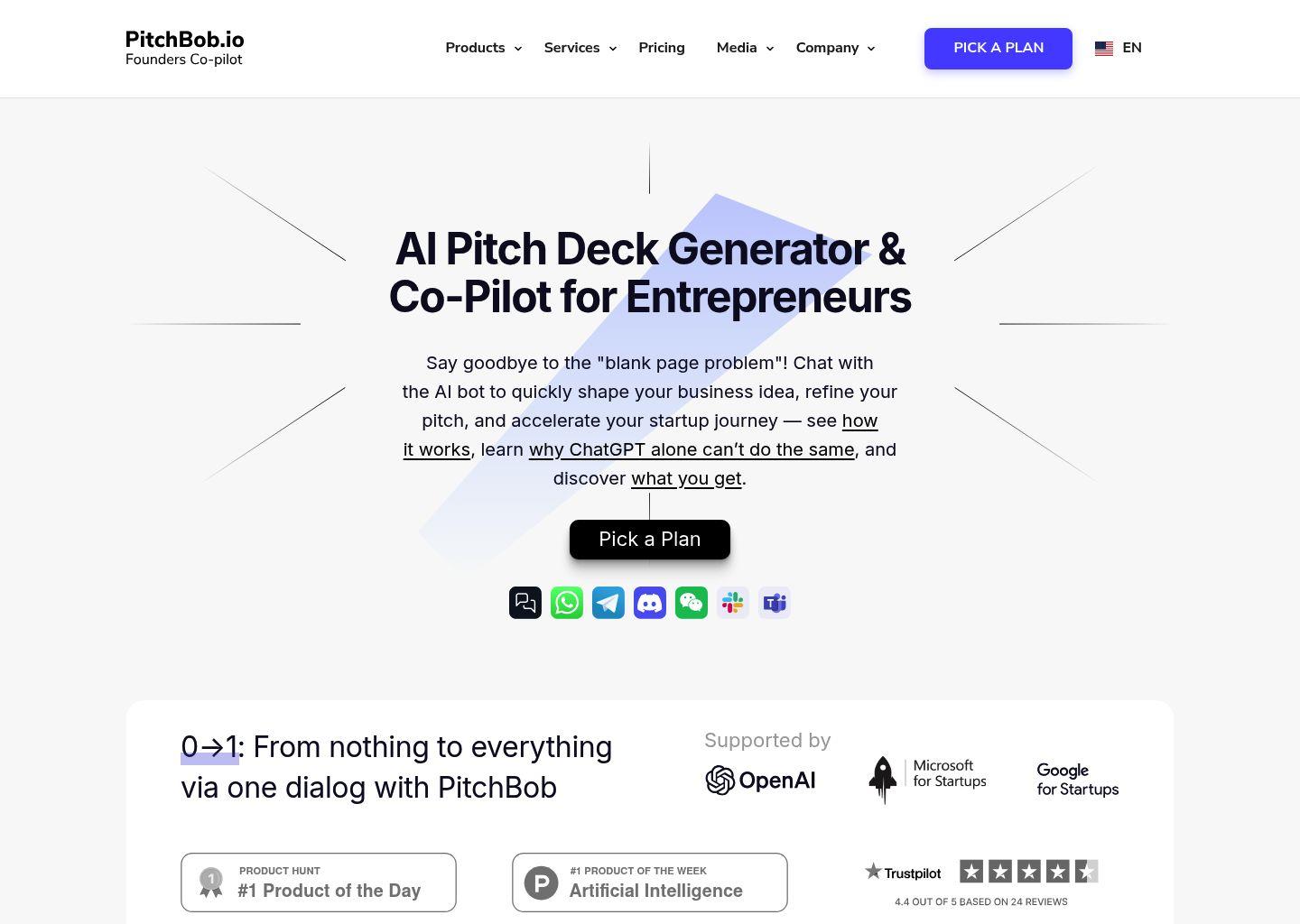 PitchBob：AI创业路演PPT生成与创始人协同助手