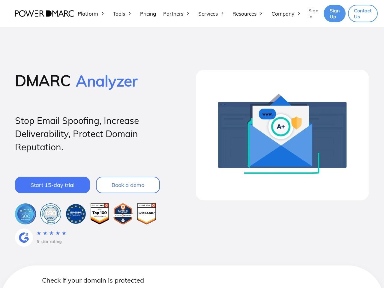 PowerDMARC 免费 DMARC 分析与监控平台