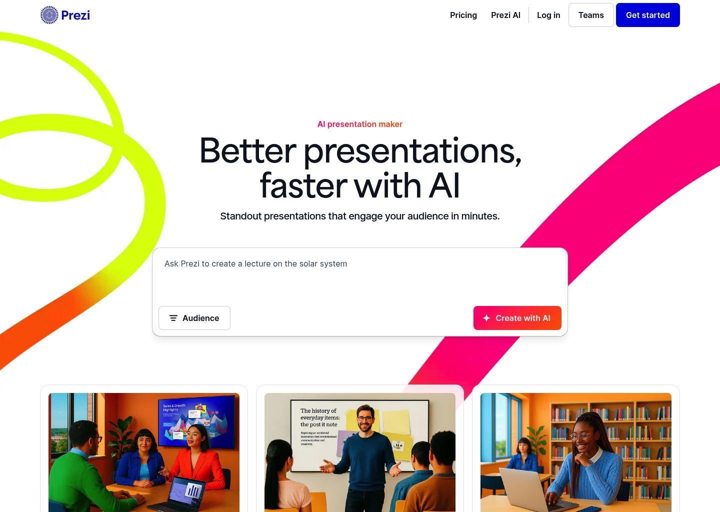Prezi：AI驱动的互动演示文稿制作工具