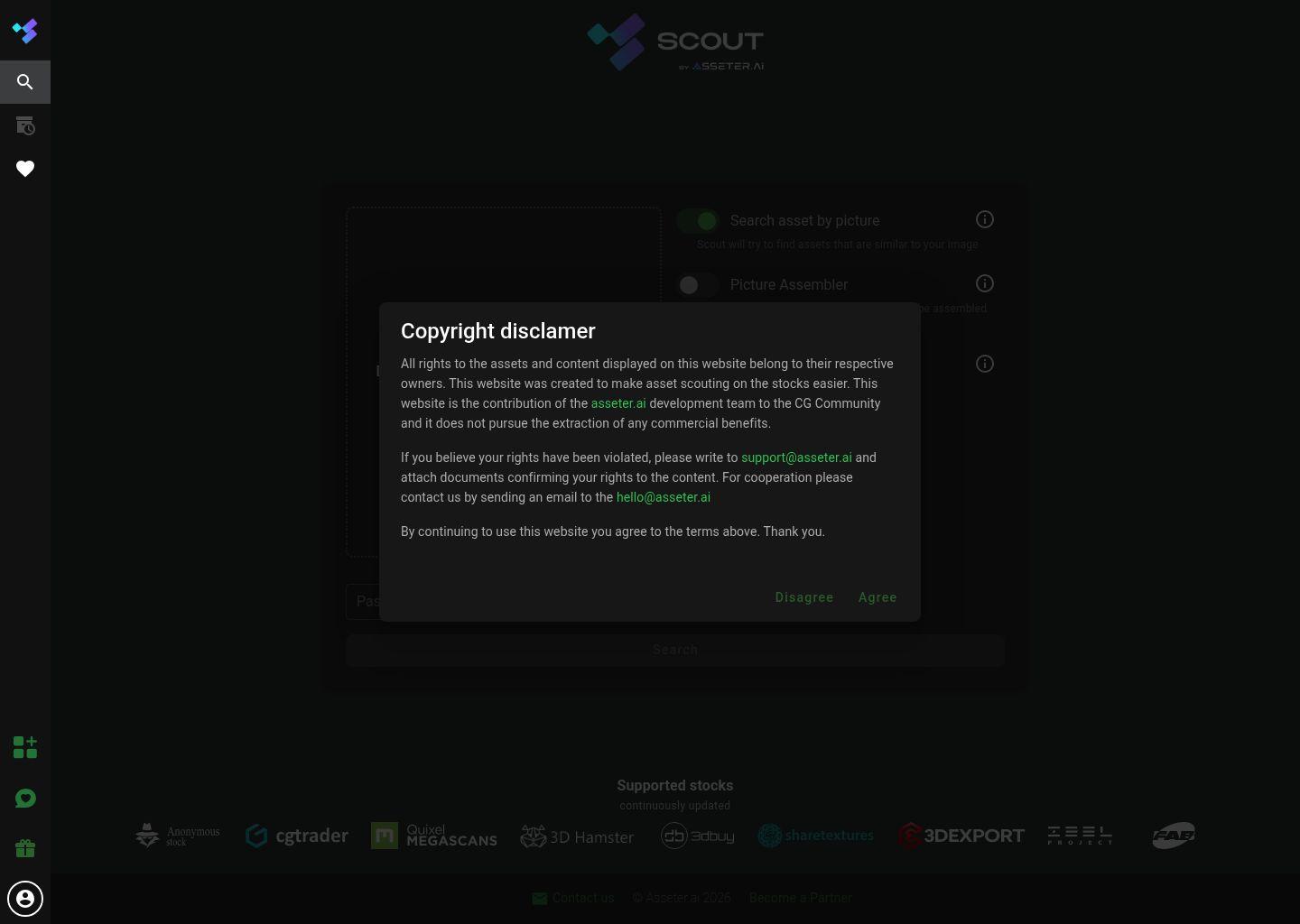 Assets Scout：AI 驱动的 3D 素材图片搜寻工具