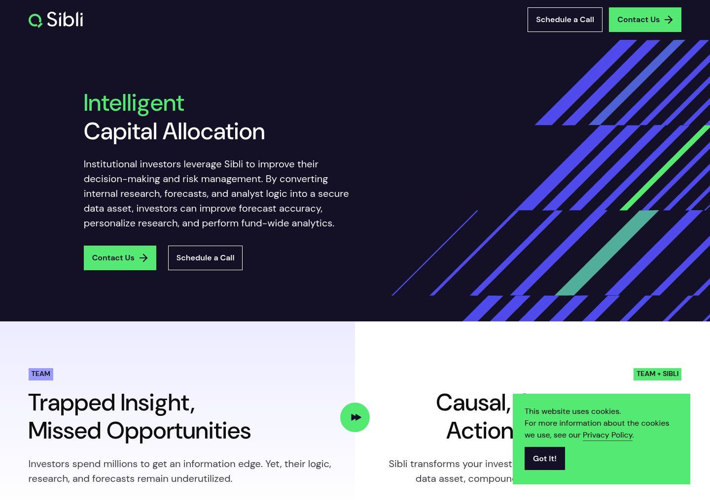 Sibli——面向机构投资者的前沿投资管理与研究数据资产平台