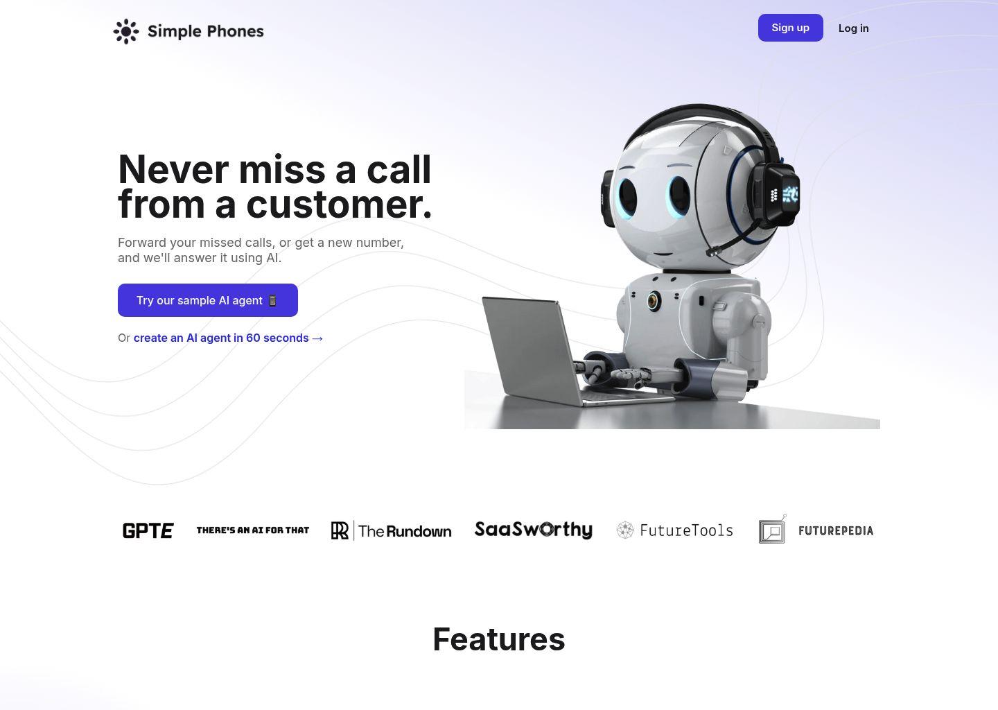 Simple Phones 智能电话客服平台