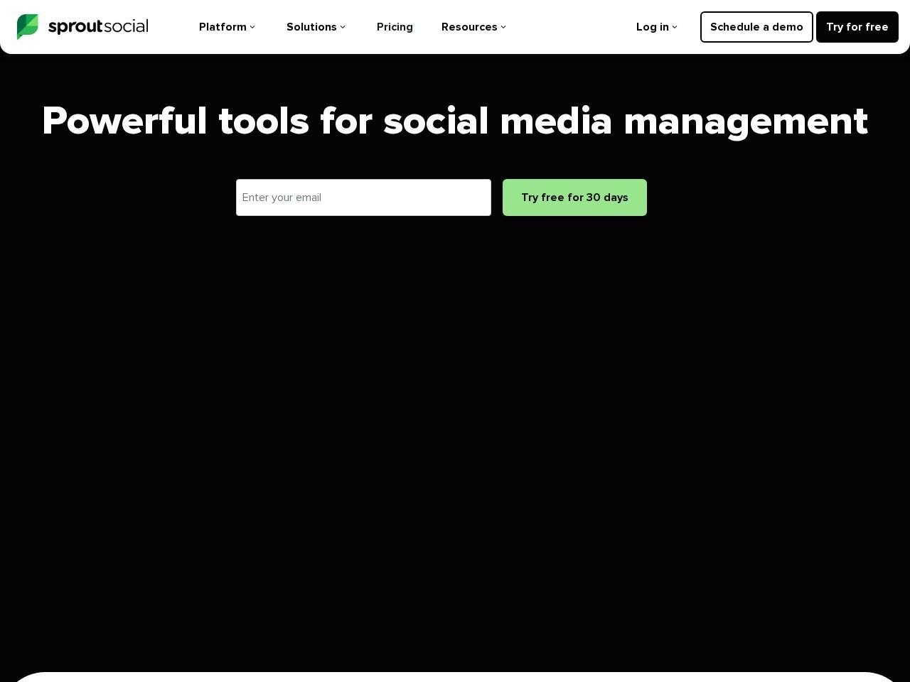 Sprout Social 社交媒体管理工具