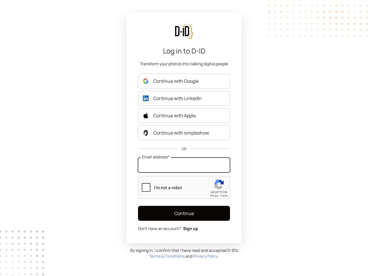 D-ID Creative Reality Studio 虚拟数字人视频创作平台