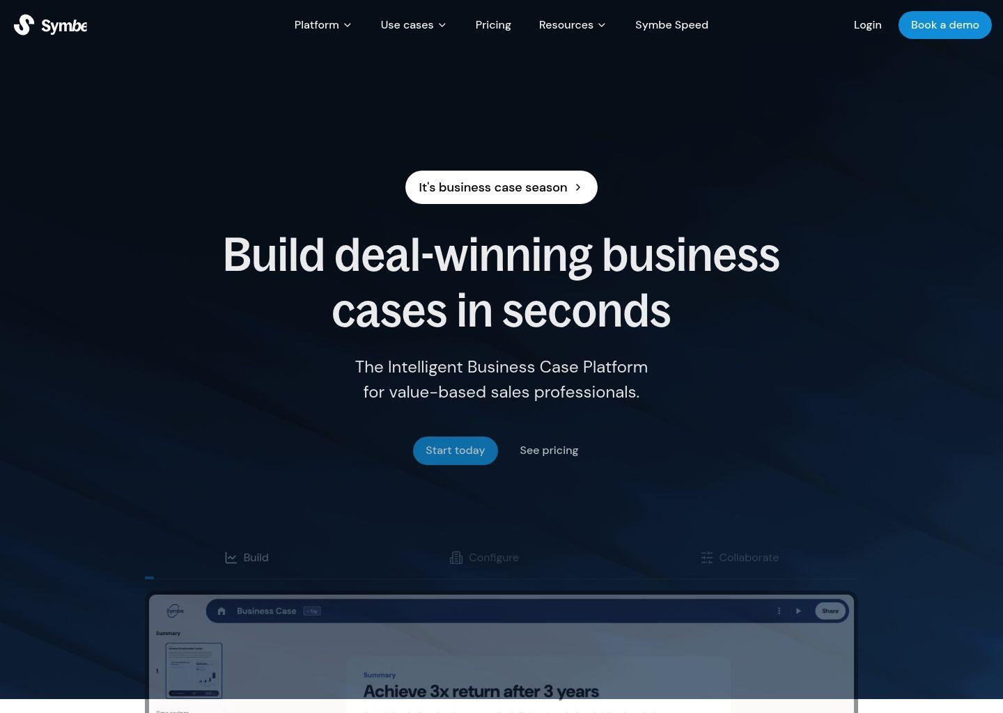Symbe 智能商业案例平台