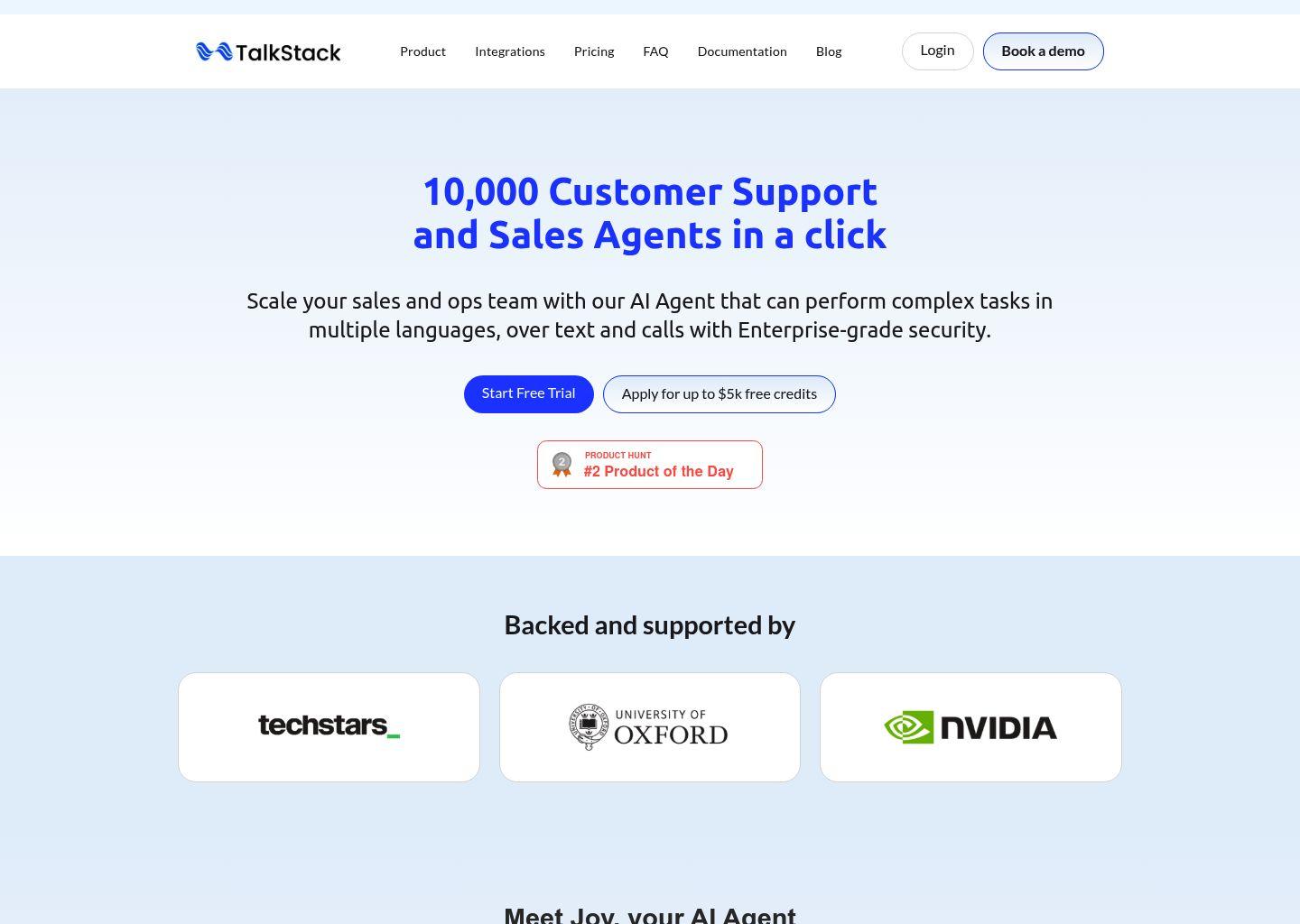 TalkStack AI 智能客服与销售座席平台