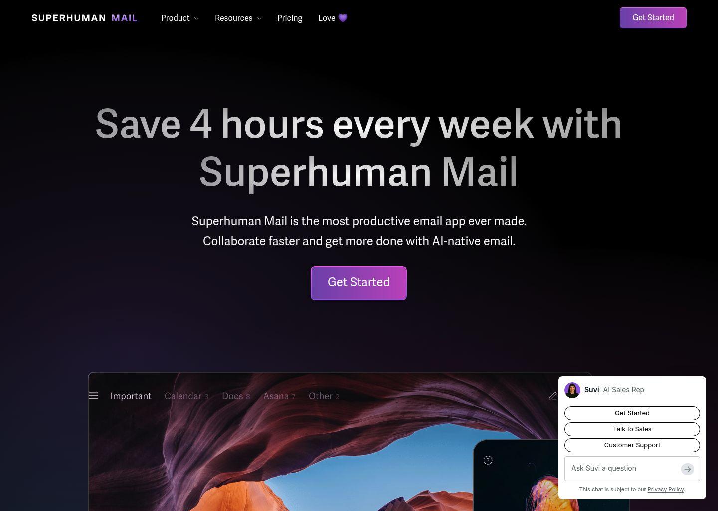 Superhuman Mail：高效 AI 邮件应用