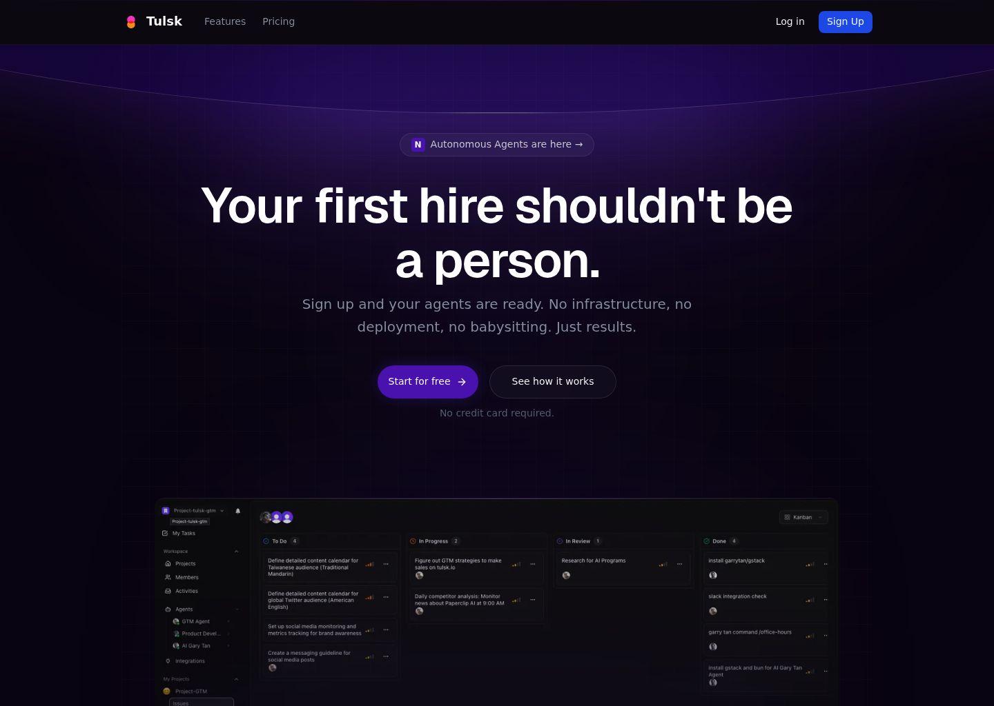 Tulsk：为自治公司打造的智能操作系统