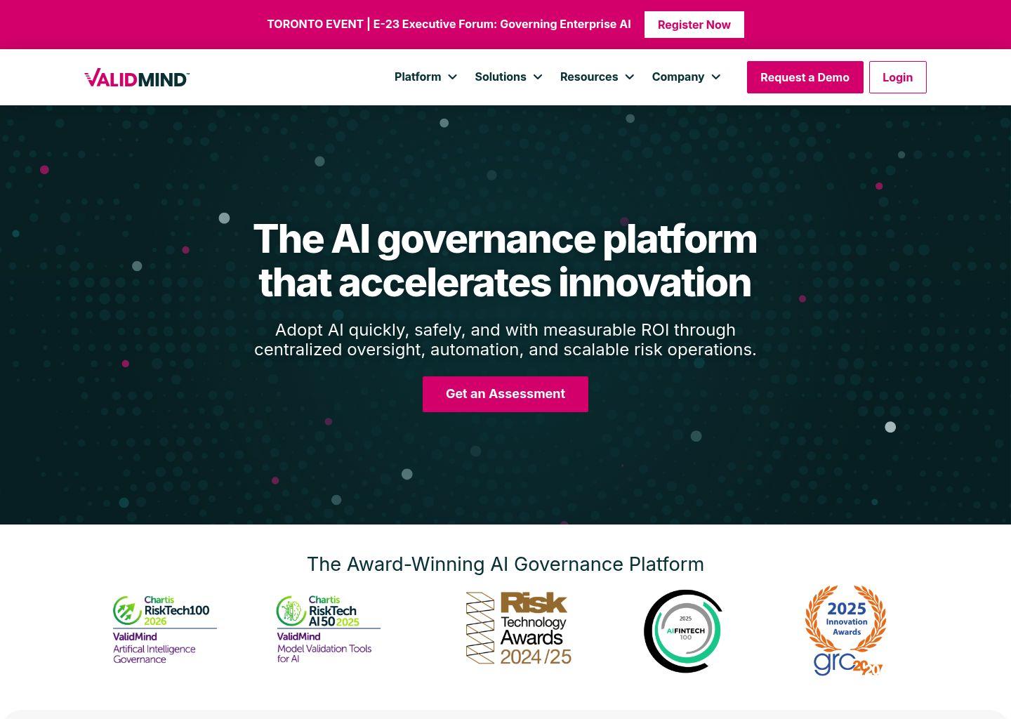 ValidMind AI 治理平台：加速合规、安全的企业级 AI 创新