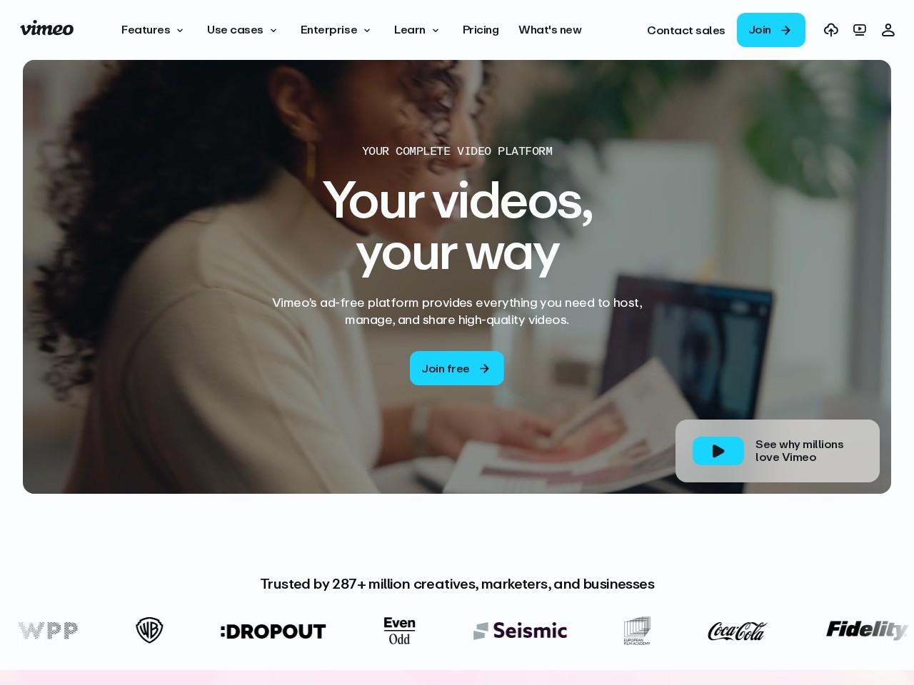 Vimeo 一镜到底 AI 视频创作工具