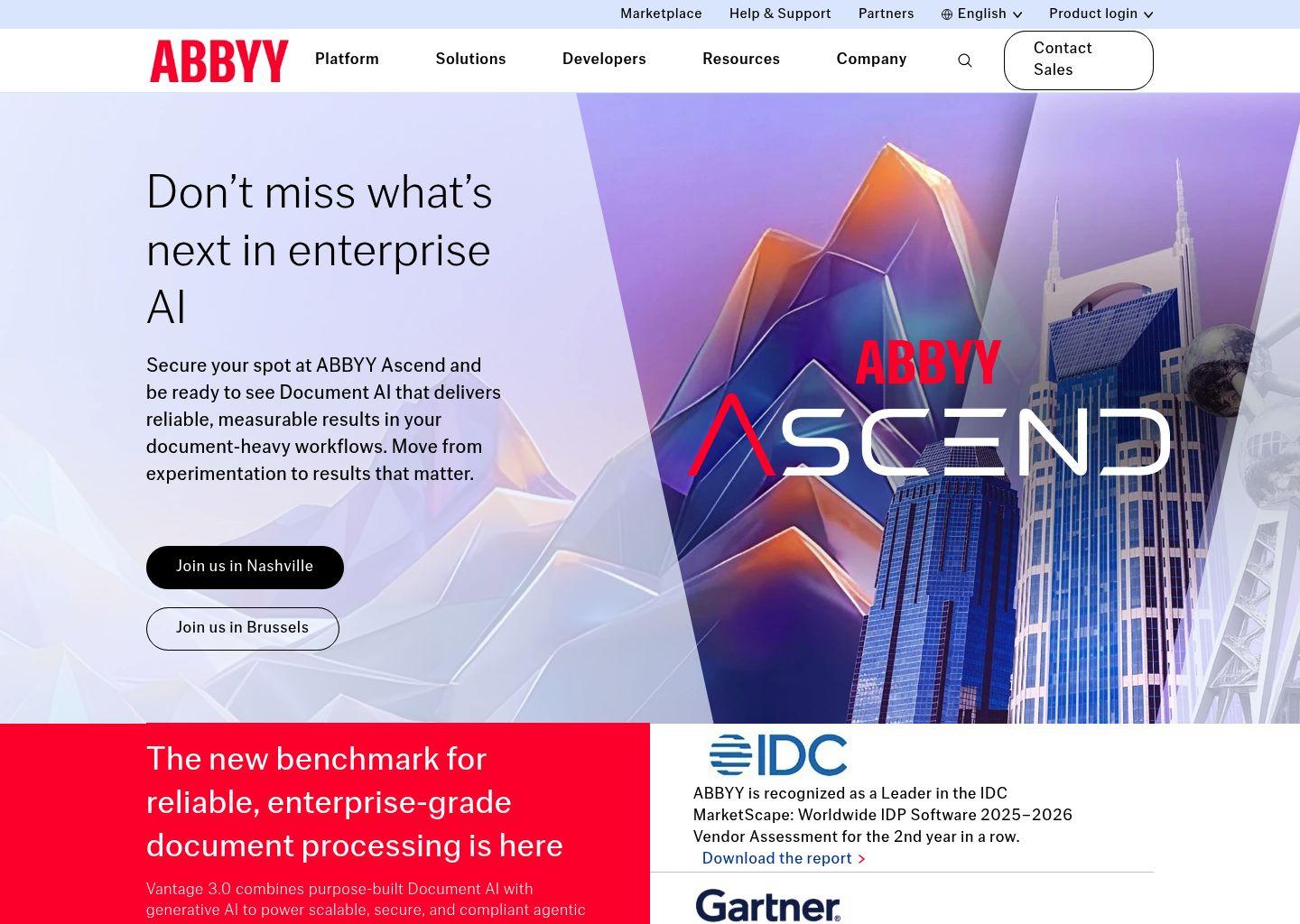 ABBYY 智能自动化平台