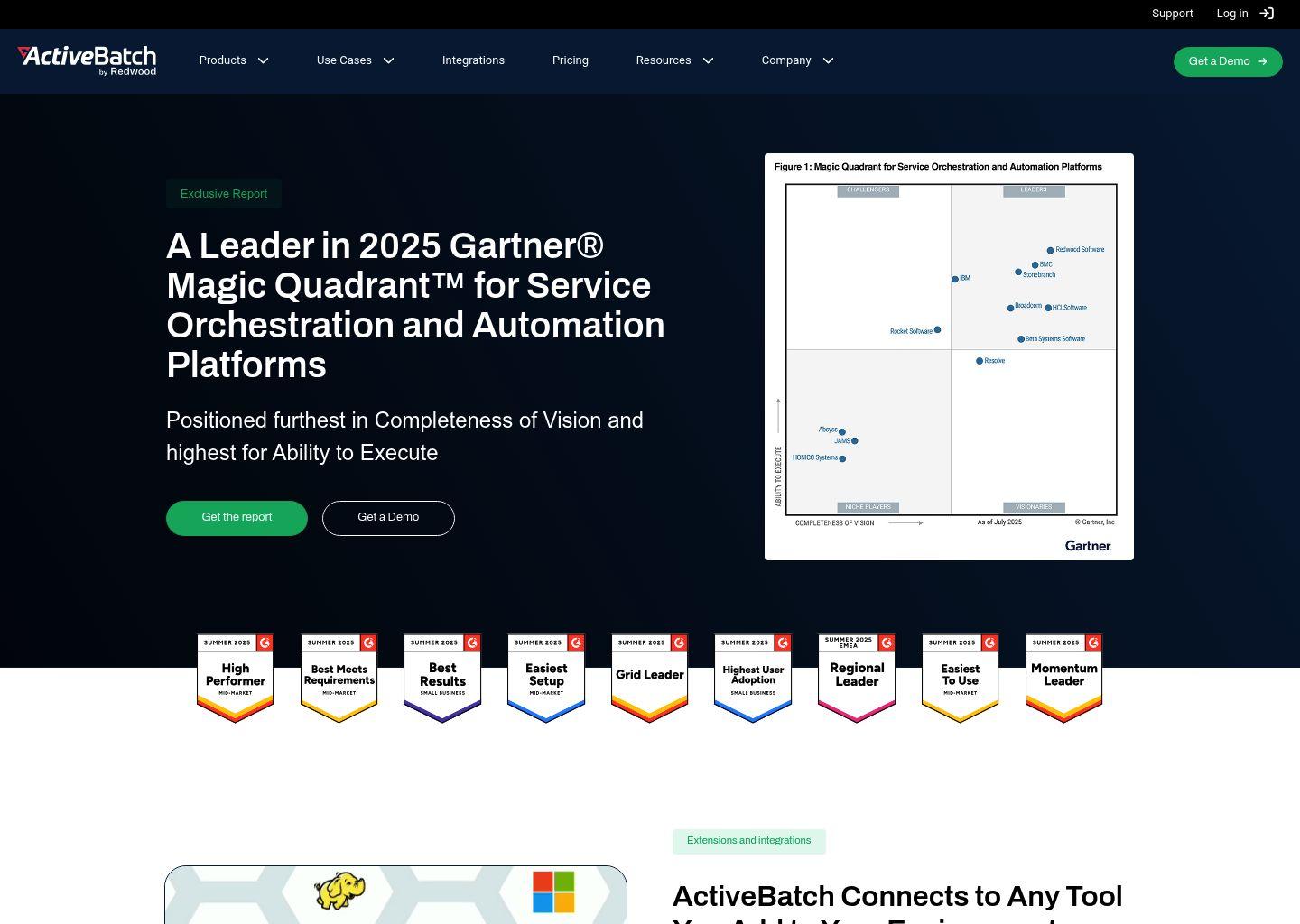 ActiveBatch 工作负载自动化与企业级作业调度软件