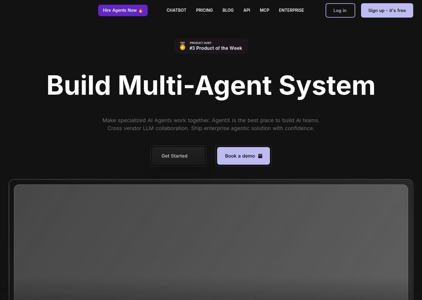 AgentX 多智能体构建平台