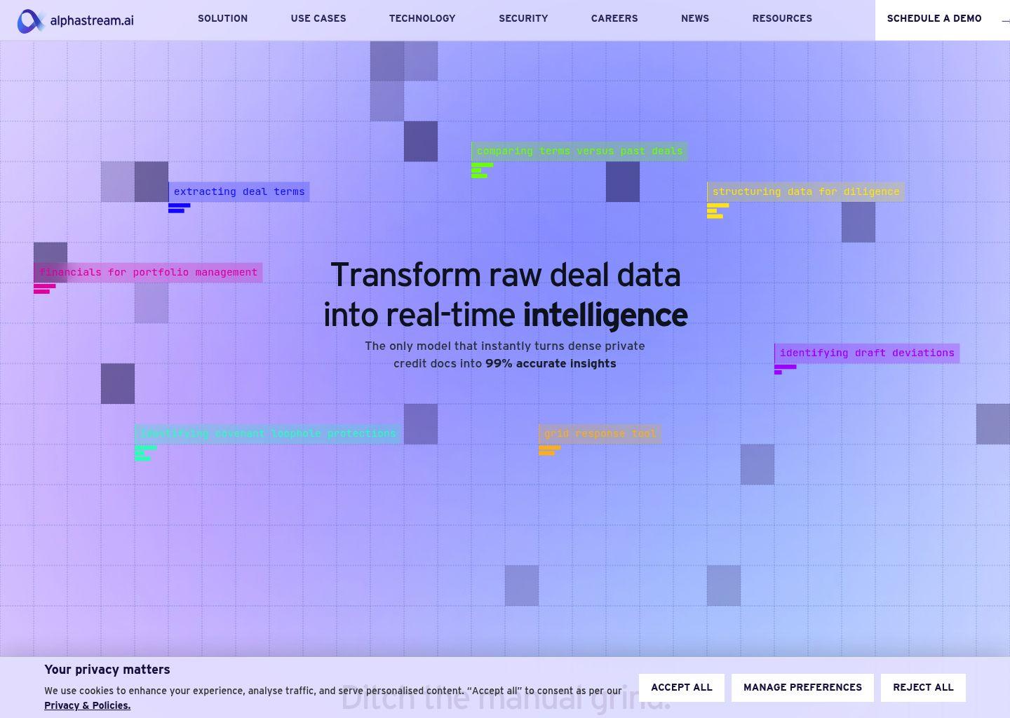 Alphastream：将私募信贷文档即时转化为实时智能洞察