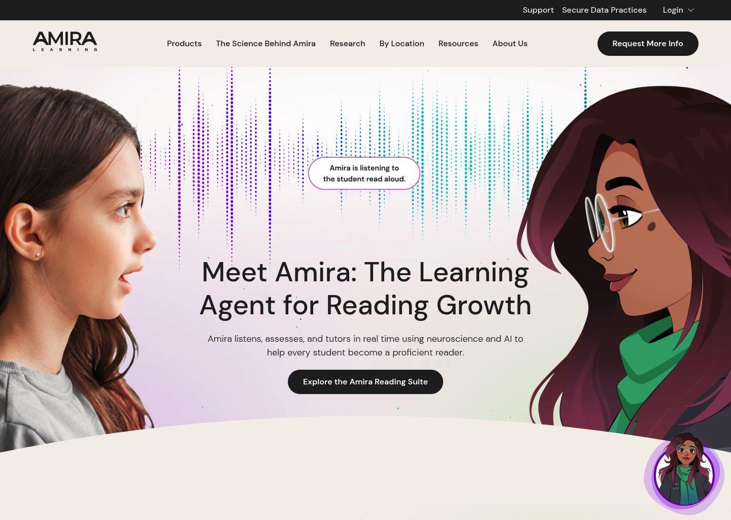 Amira：面向教师与学校的AI阅读学习套件