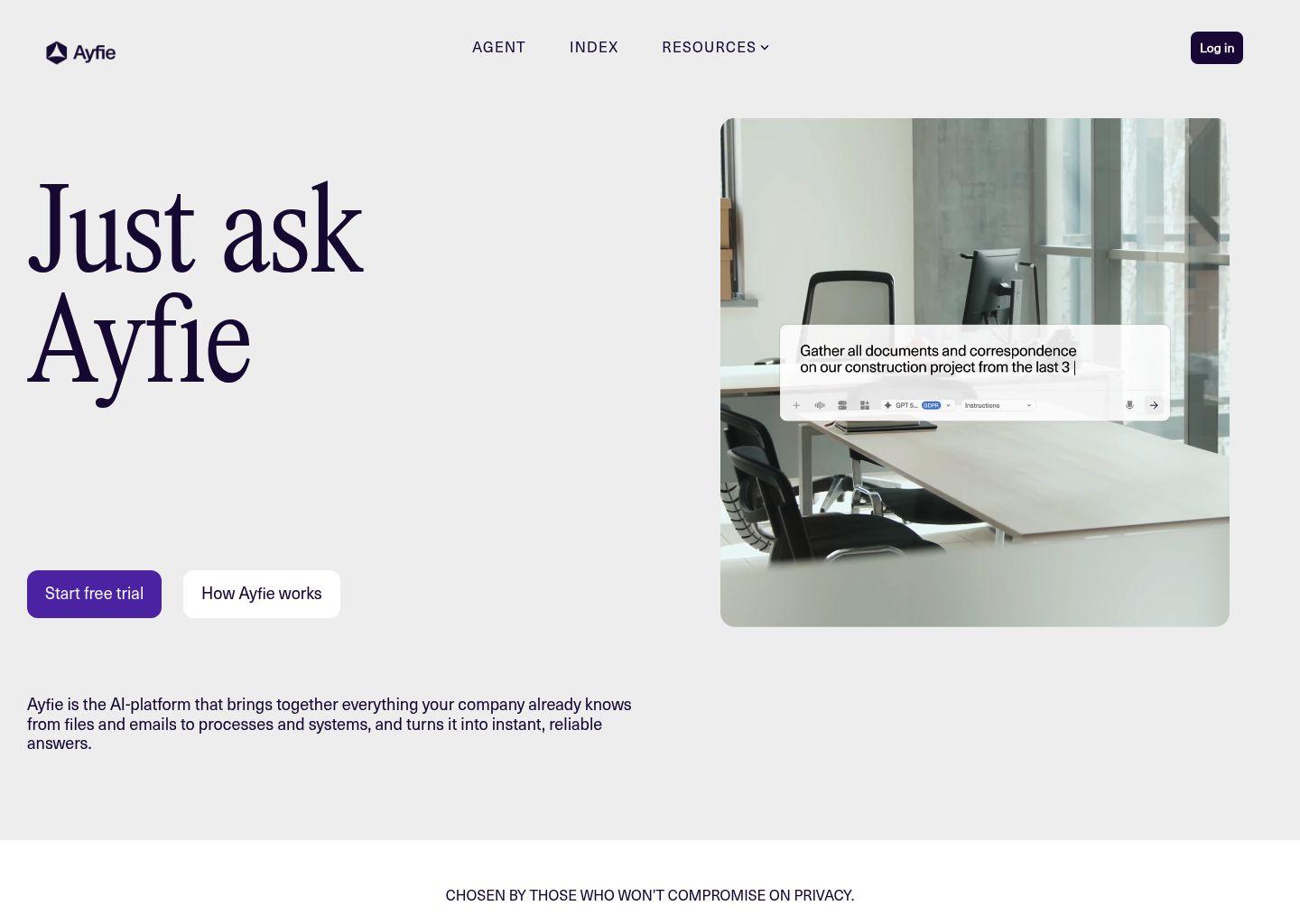 Ayfie Agent 智能知识助手：安全高效的一体化企业 AI 平台