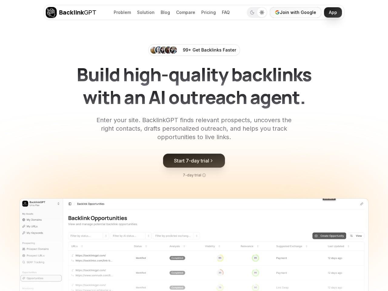 BacklinkGPT：用AI外联代理高效获取高质量外链