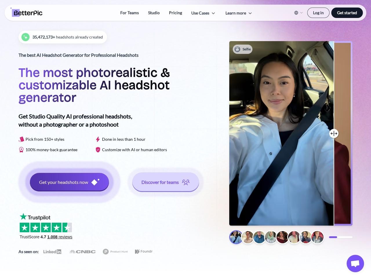 BetterPic AI 证件照与职业形象照生成器