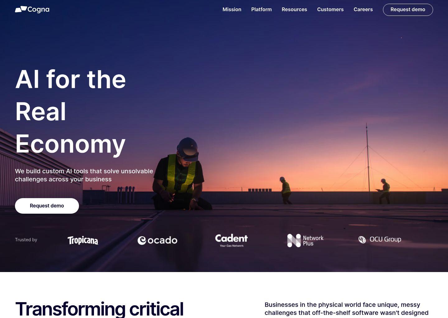 Cogna:面向关键行业的AI业务应用平台