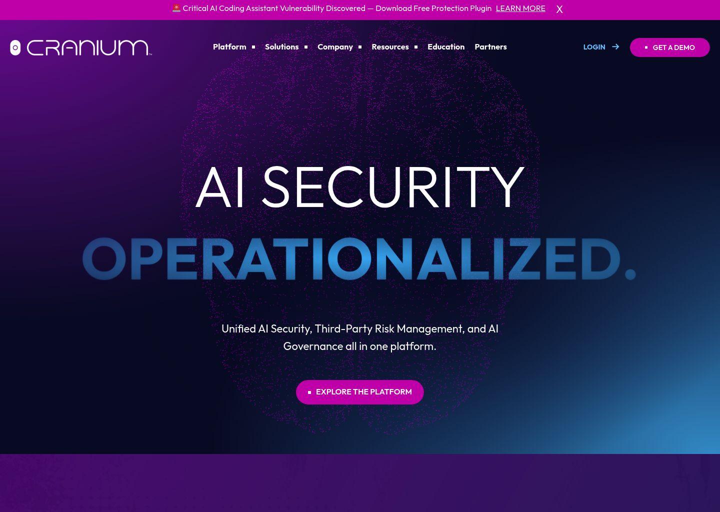 Cranium：企业级AI安全与治理一体化平台