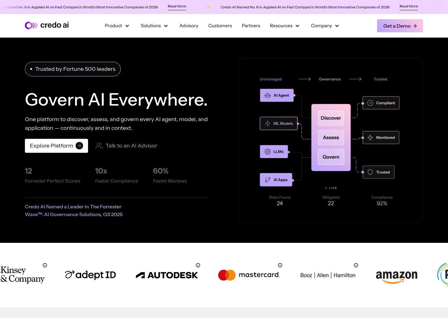 Credo AI：企业级可信AI治理平台