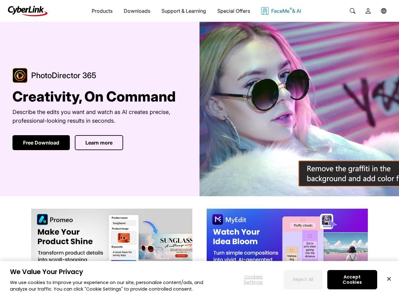 PowerDirector AI 视频剪辑软件：像专业人士一样创作