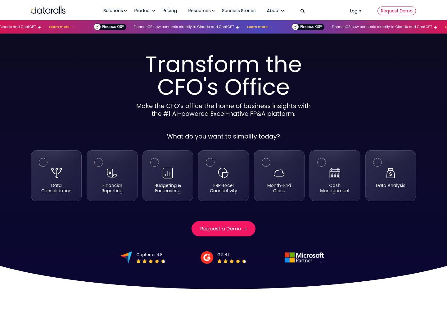 Datarails：面向Excel用户的AI驱动FP&A解决方案