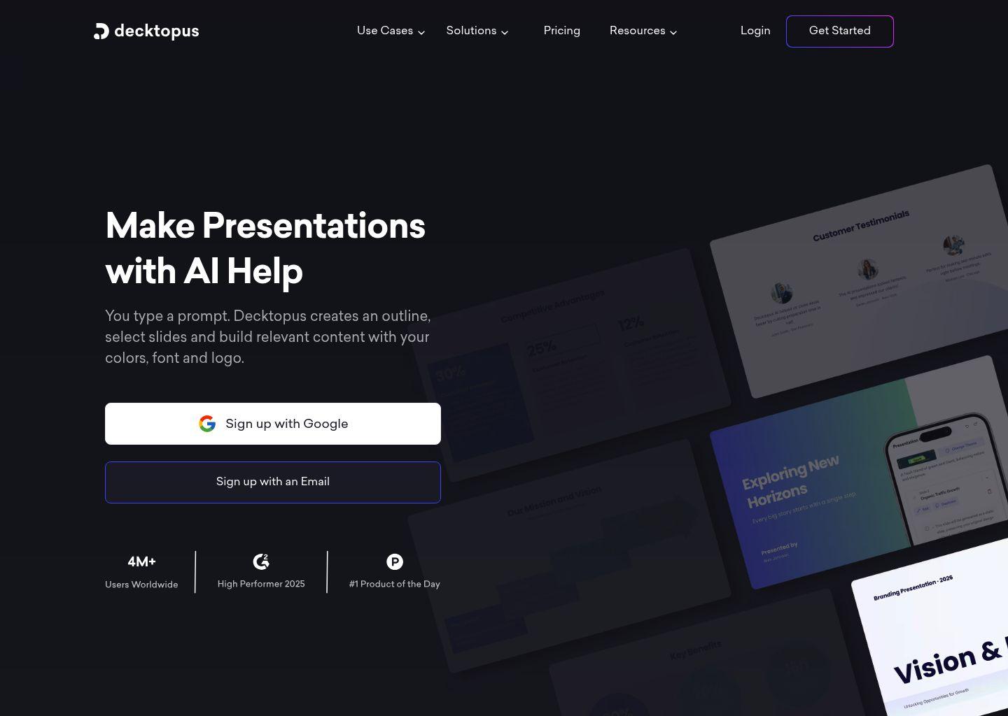 Decktopus AI——智能PPT演示文稿生成助手