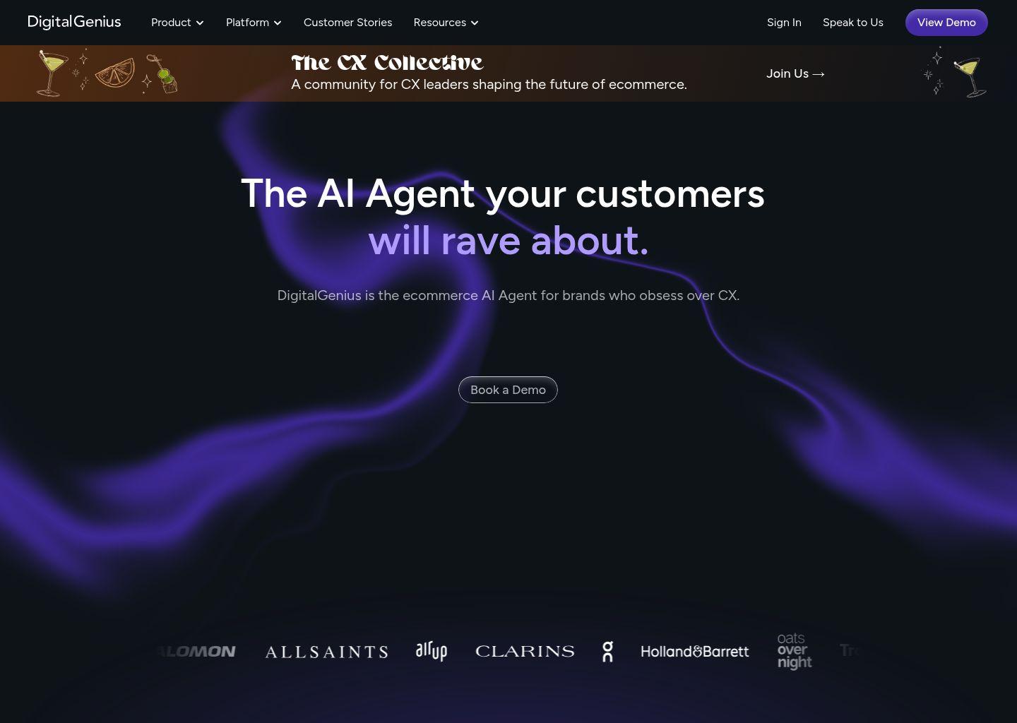 DigitalGenius 电商智能AI客服助手