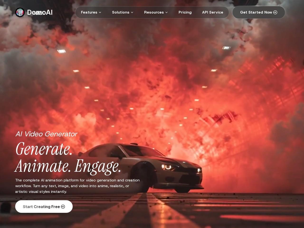 DomoAI：AI视频转动画与风格化创作平台