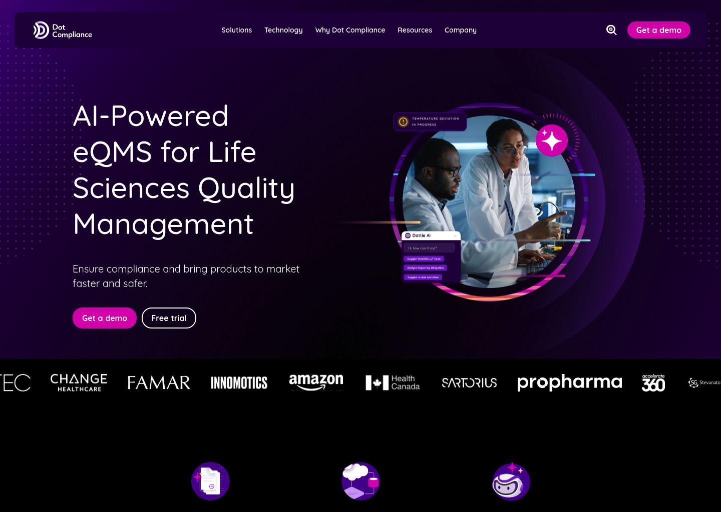 Dot Compliance：面向生命科学的AI驱动eQMS质量管理平台