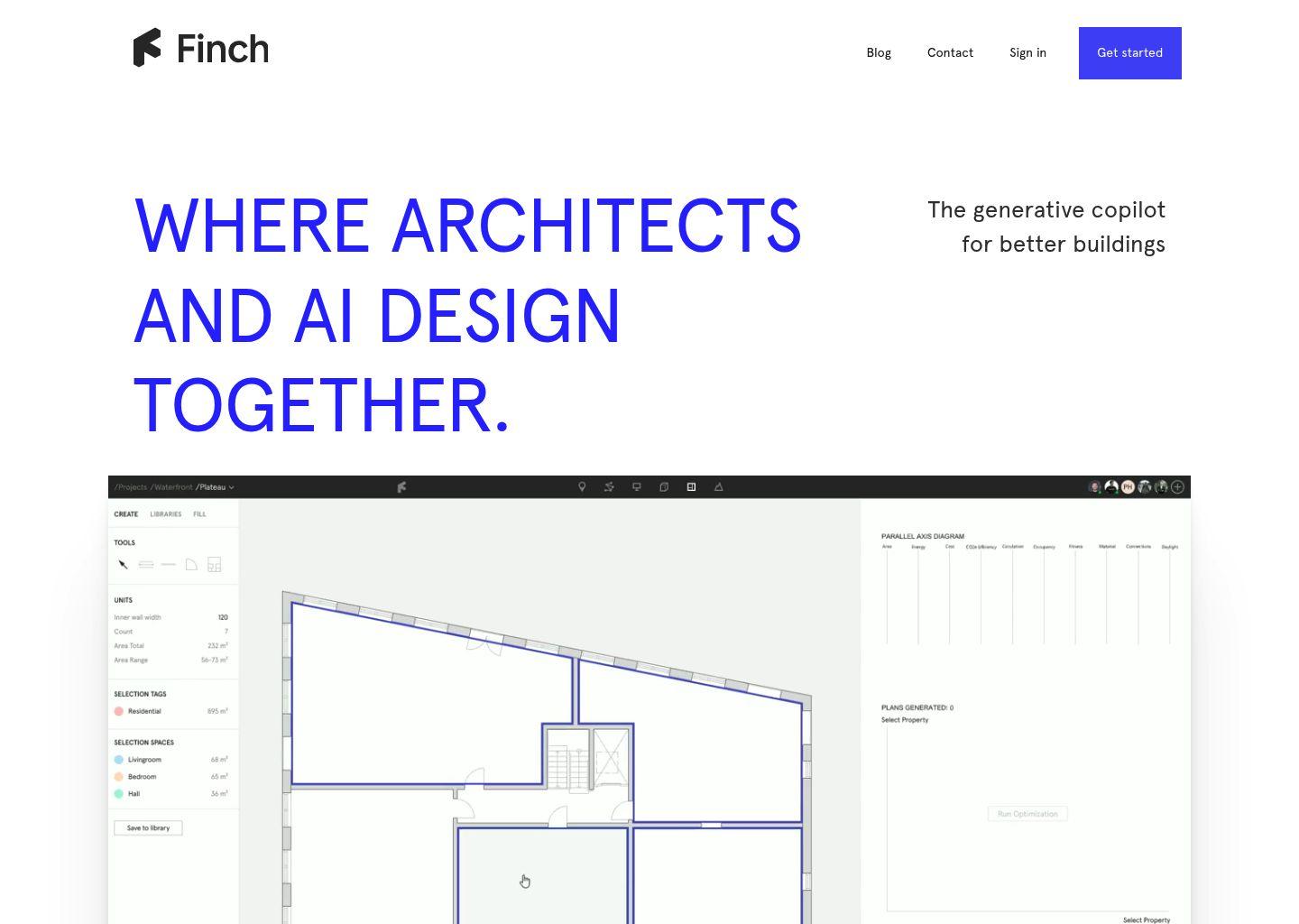Finch – AI建筑设计优化平台